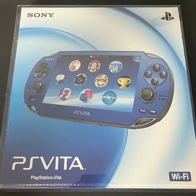 미사용 새제품 PS VITA 사파이어 블루 1세대 OLED 플스 비타