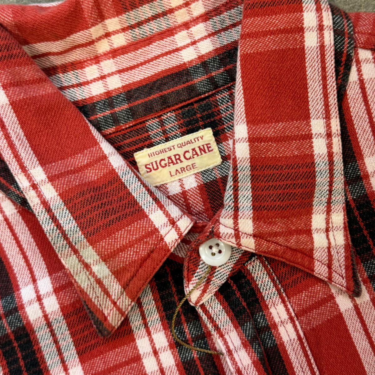 sugarcane lightweight Flannel shirt(107)