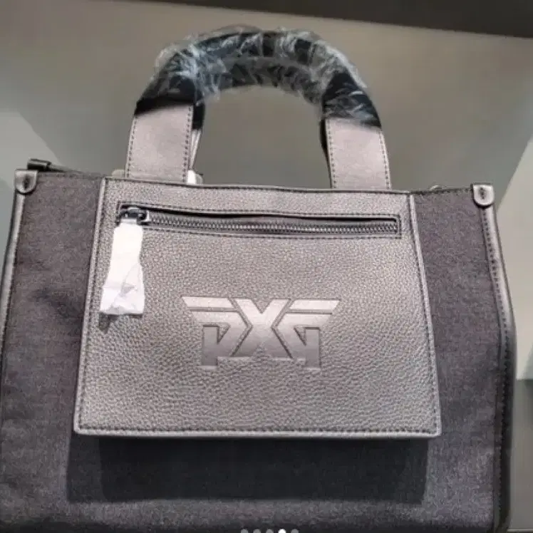 PXG 여성 L&amp;amp;L 스퀘어 토트 백