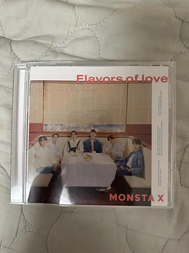 몬스타엑스 몬엑 플옵럽 flavors of love 일본 앨범