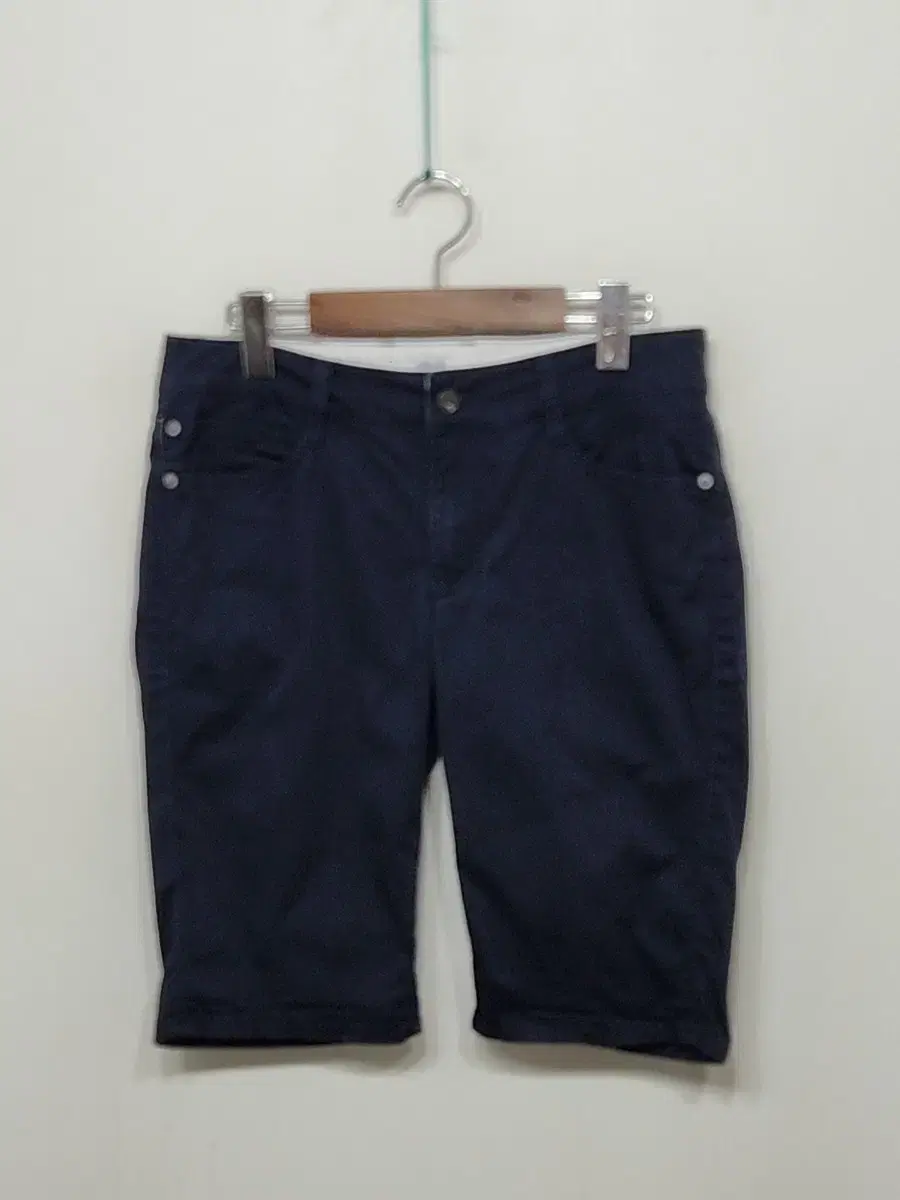 (29) Armani Vahn Navy Span Half Pants Store Edition