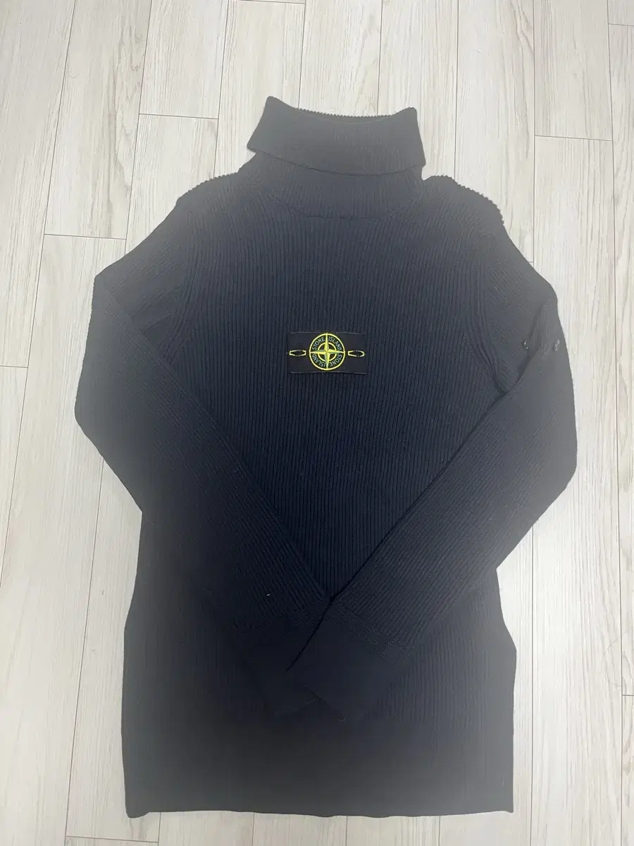 [Genuine / Hazmat-free] Stone Island Mokpla Knit Navy Hazmat-free Wool