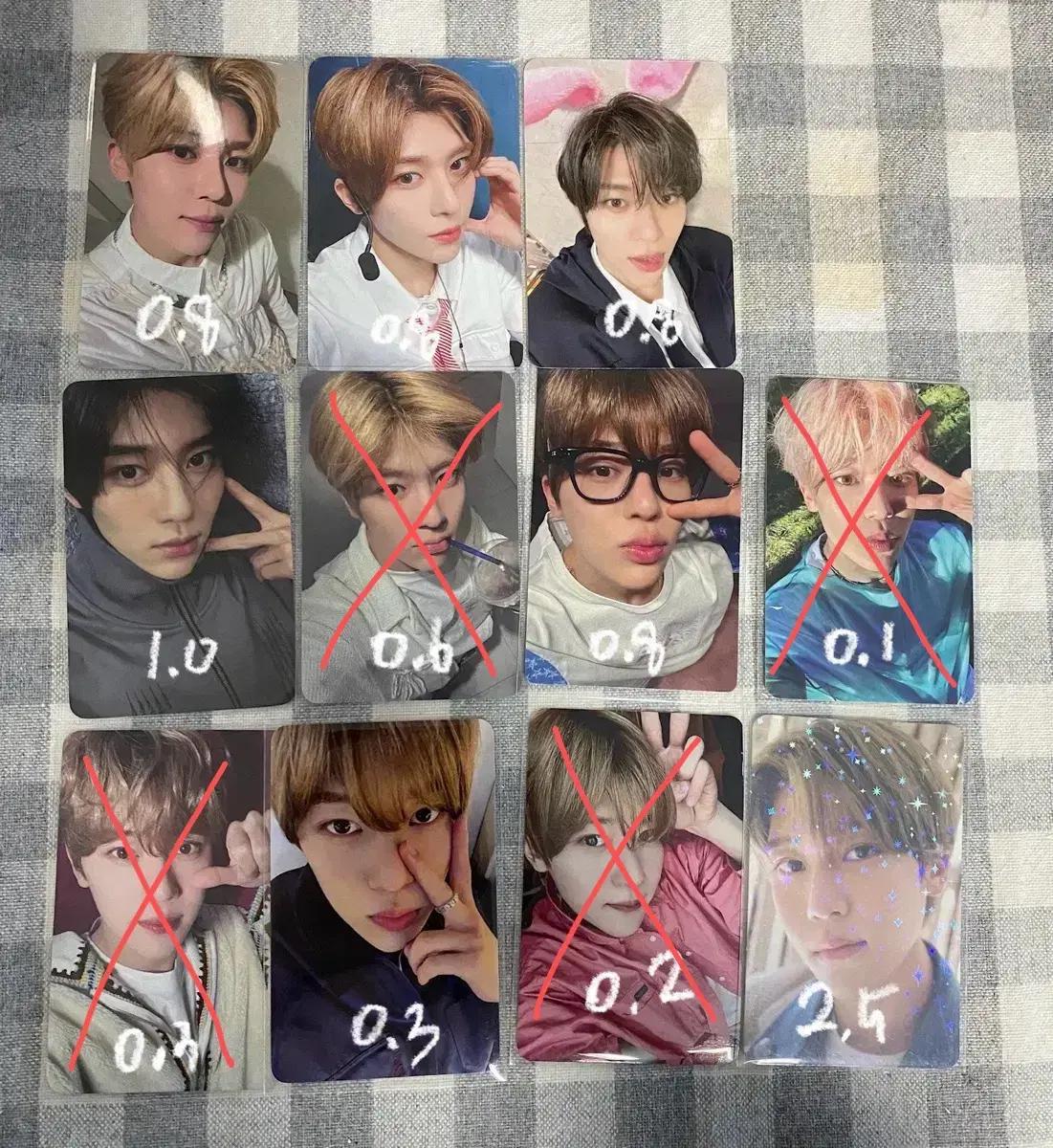 NCT wish sion photocard WTS