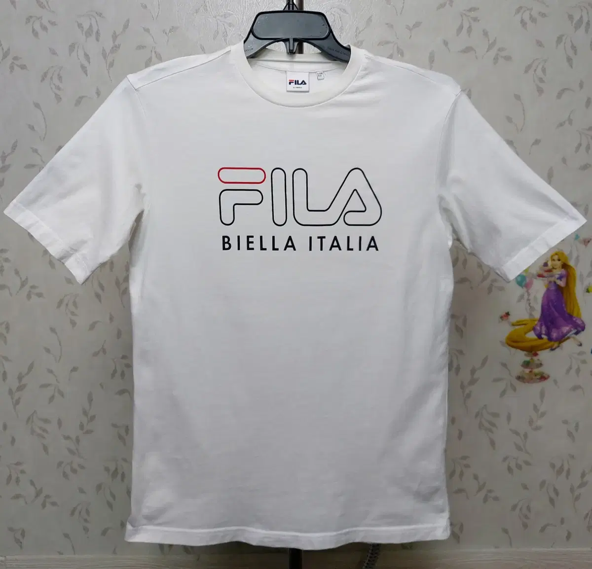 FILA/FILA XS (90-95) Loose-fitting vahn short-sleeved t-shirt WH.