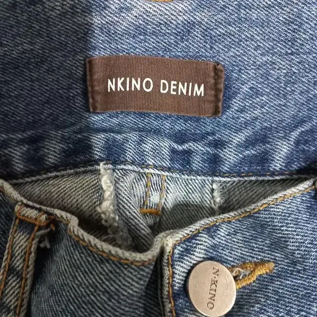 NKINO DENIM 하이웨스트 여성 와이드 청바지M