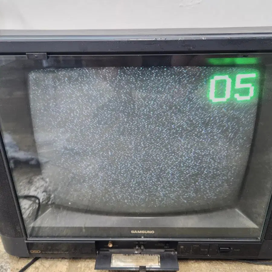 91년산 삼성 tv