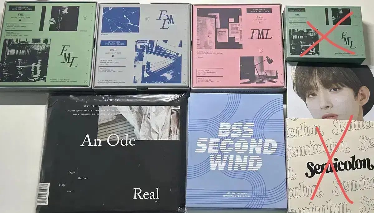 seventeen unsealed album kihno fml kihno semi colon secondwind unod