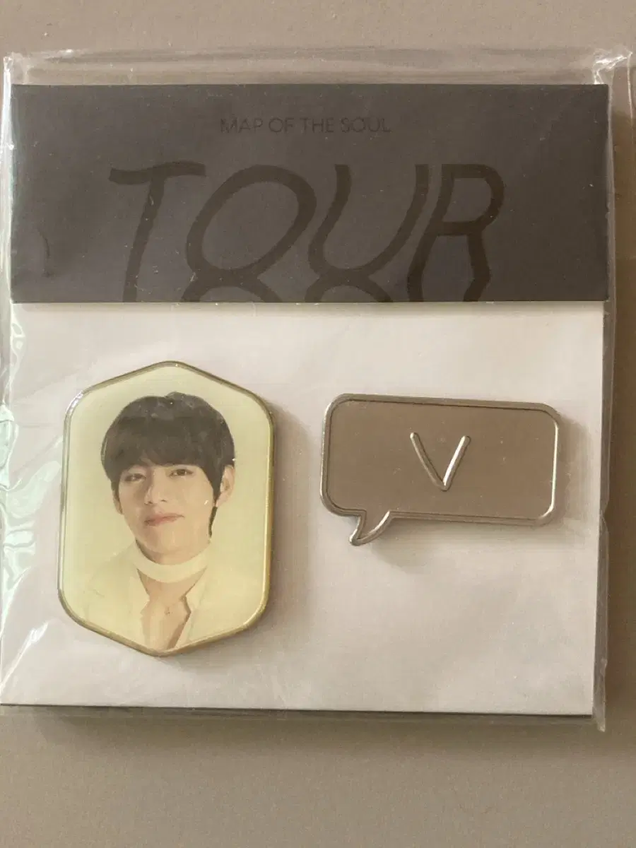 BTS v V Badge