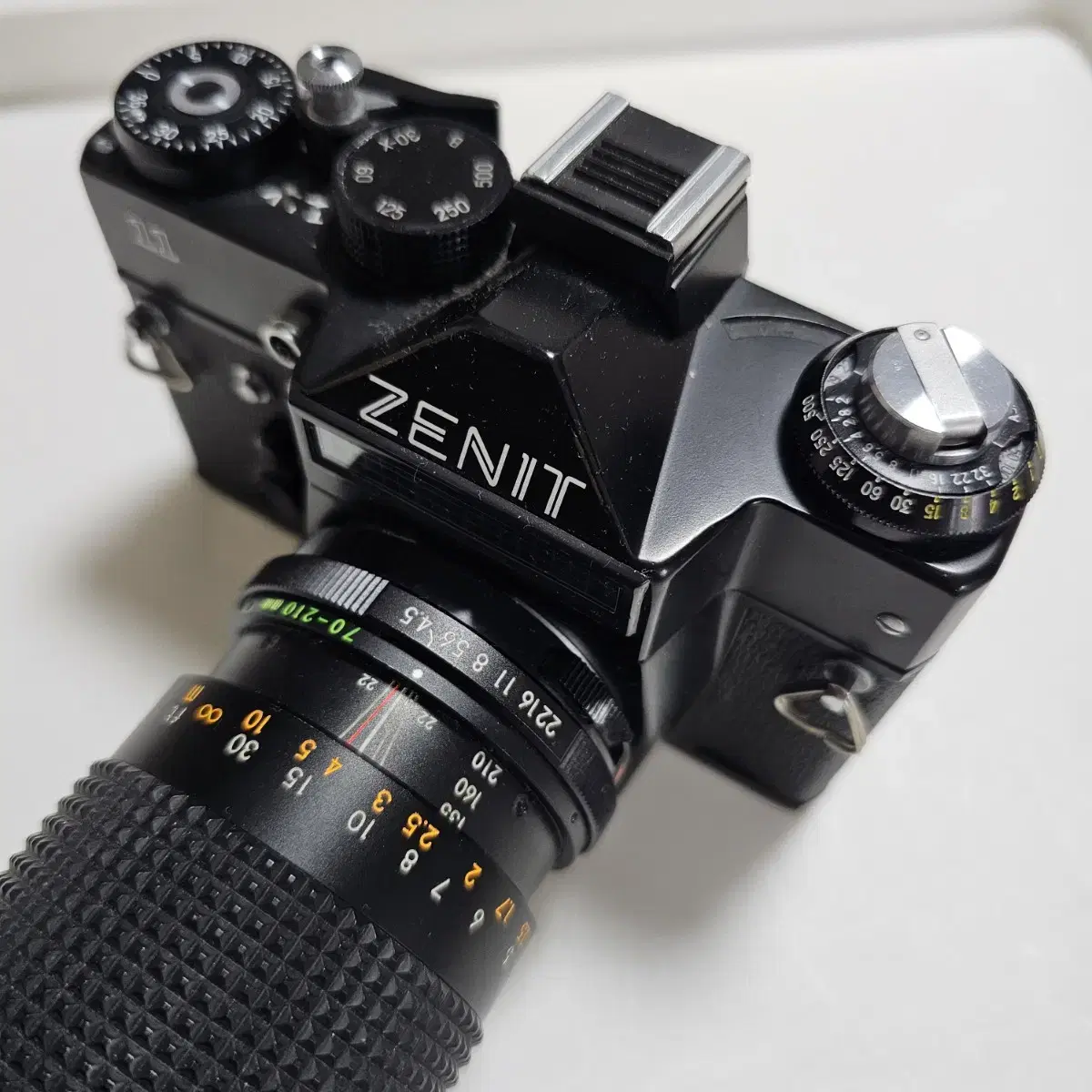 필름카메라 Zenit 11바디와 optomax 70-210mm렌즈