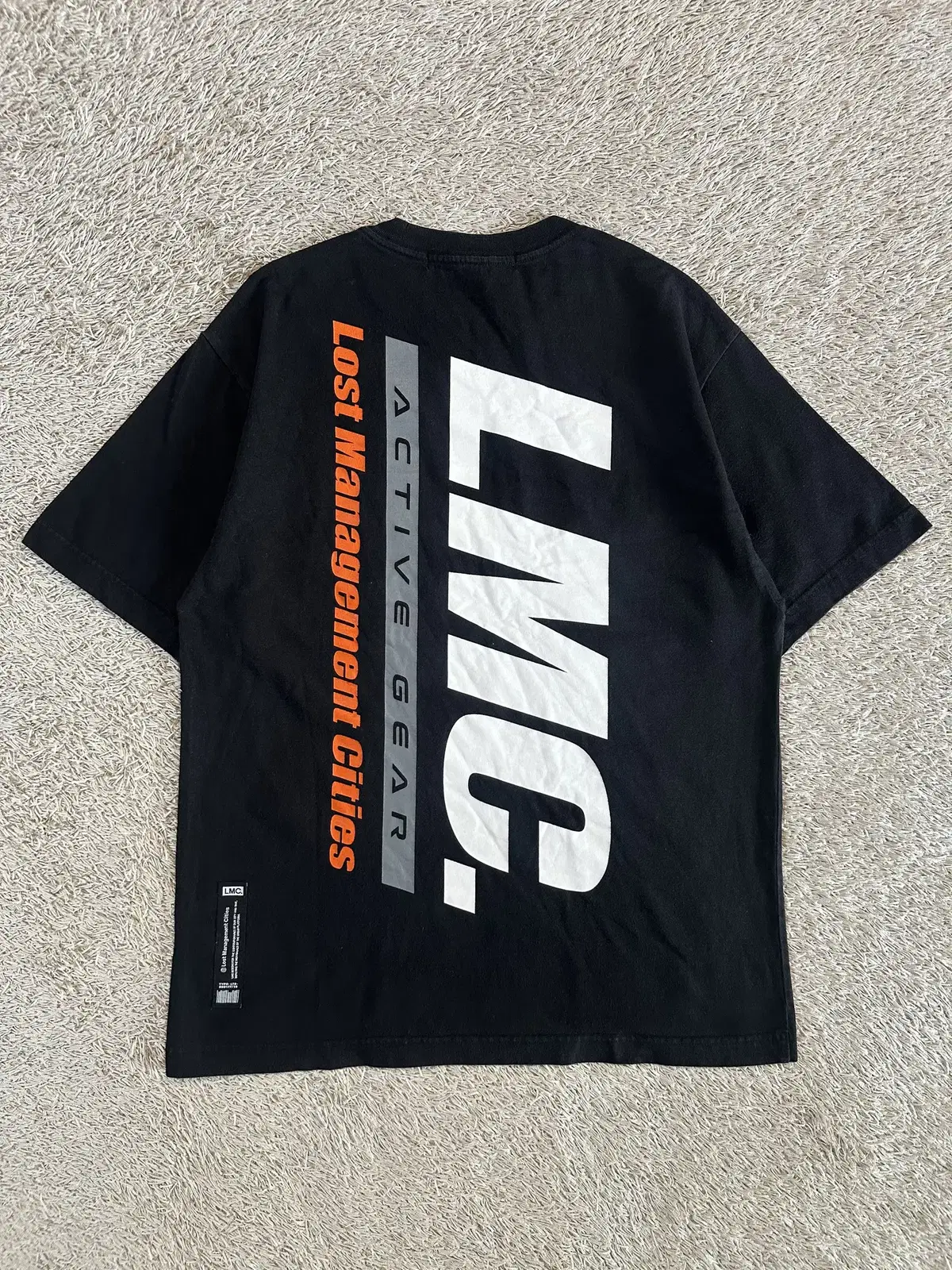 [S] 엘엠씨 LMC ACTIVE GEAR 반팔 티셔츠 블랙