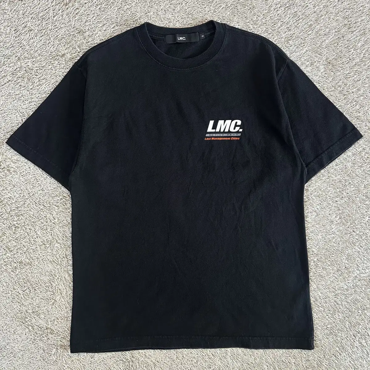 [S] 엘엠씨 LMC ACTIVE GEAR 반팔 티셔츠 블랙