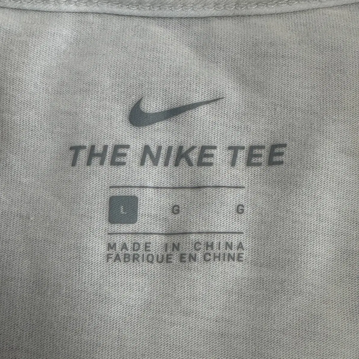 [L] 나이키 NIKE 대한민국 KOR 에버그린 반팔 티셔츠 화이트