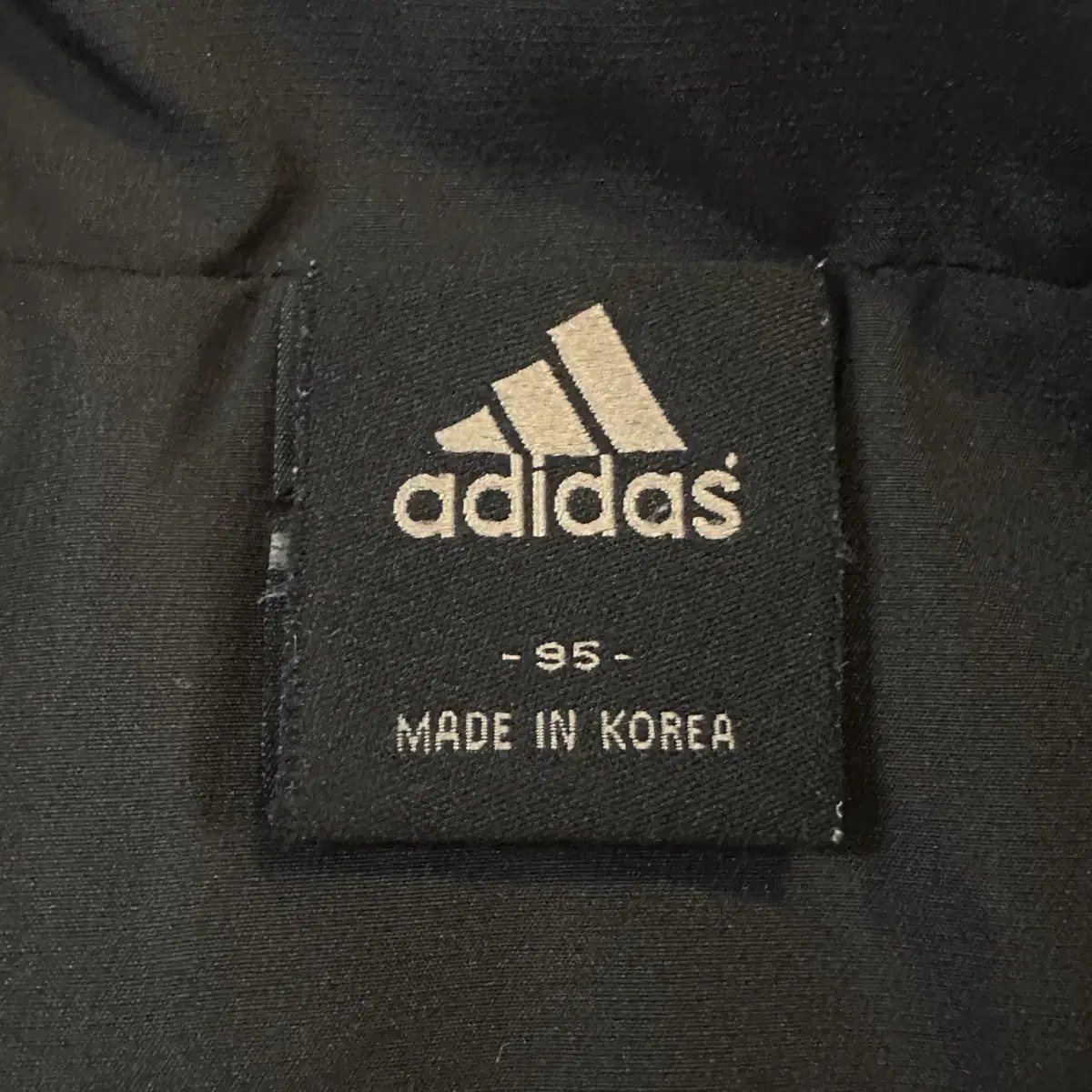 [M] 아디다스 ADIDAS 마샬아츠 삼각로고 바람막이 자켓 블랙