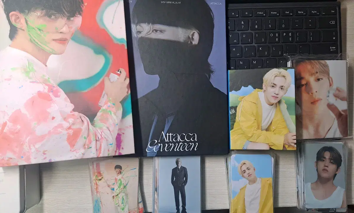 Seventeen s.coups Carat Vahn binder Feathersun Ataka Heaven Maestro unsealed Unsealed