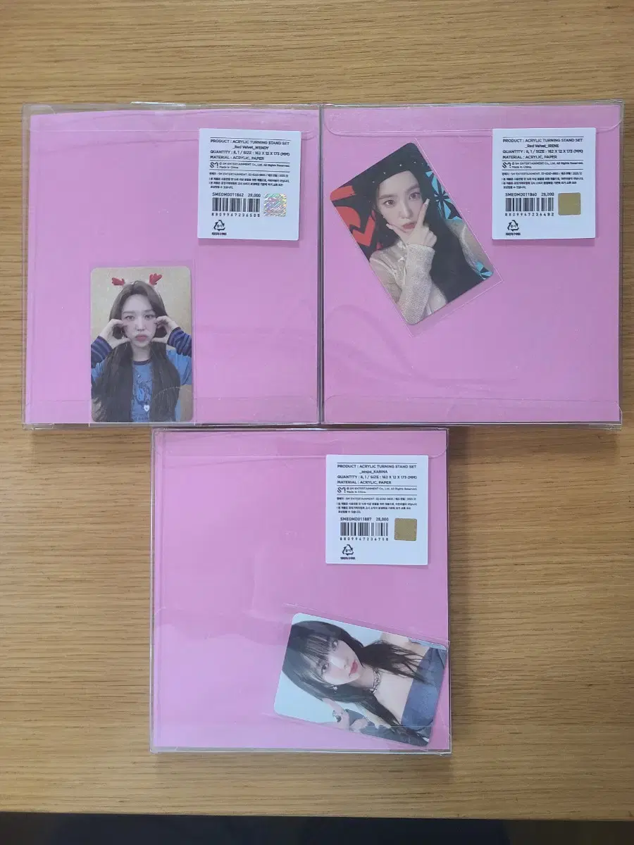 Red velvet aespa acrylic stand Set Won Ga Ha wts wendy irene Karina