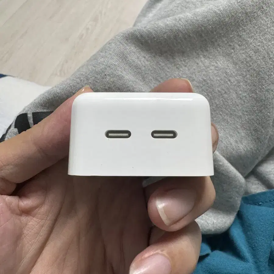 애플 35W 듀얼 usb-c 콤팩트 충전기