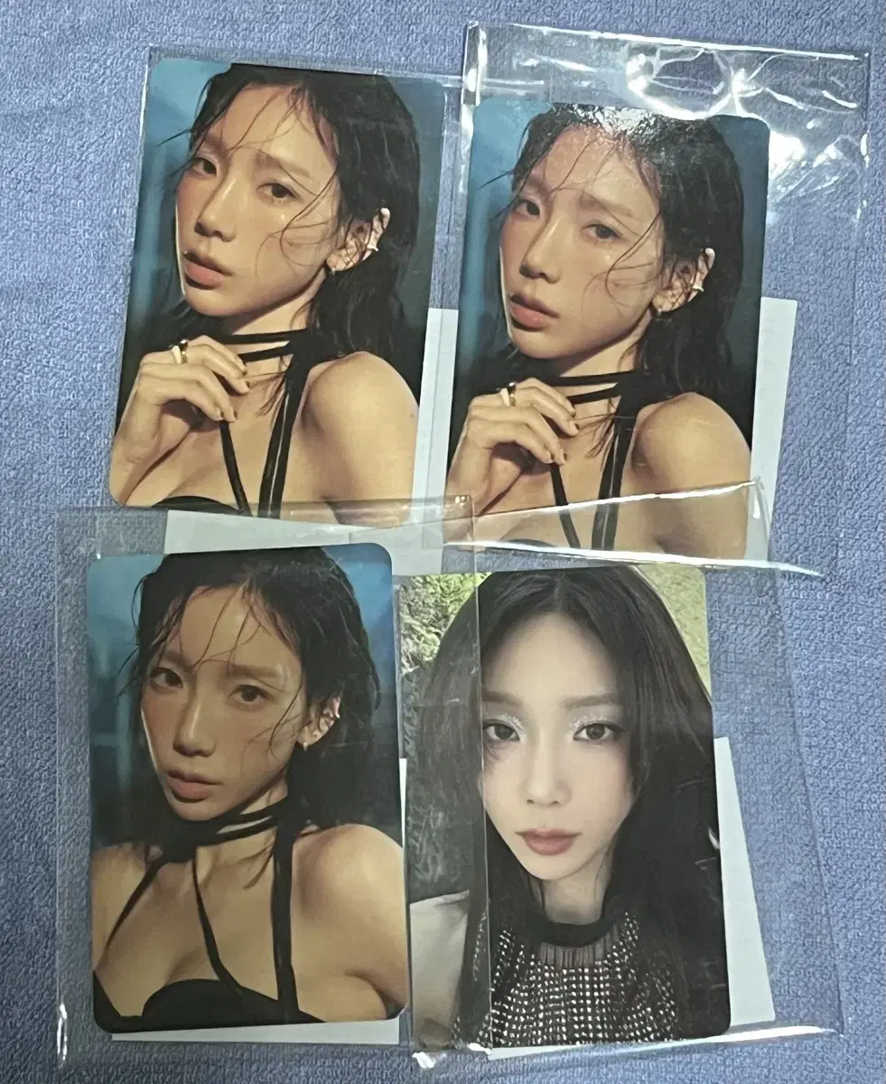 Girls Generation taeyeon photocard Concert Fortune Card