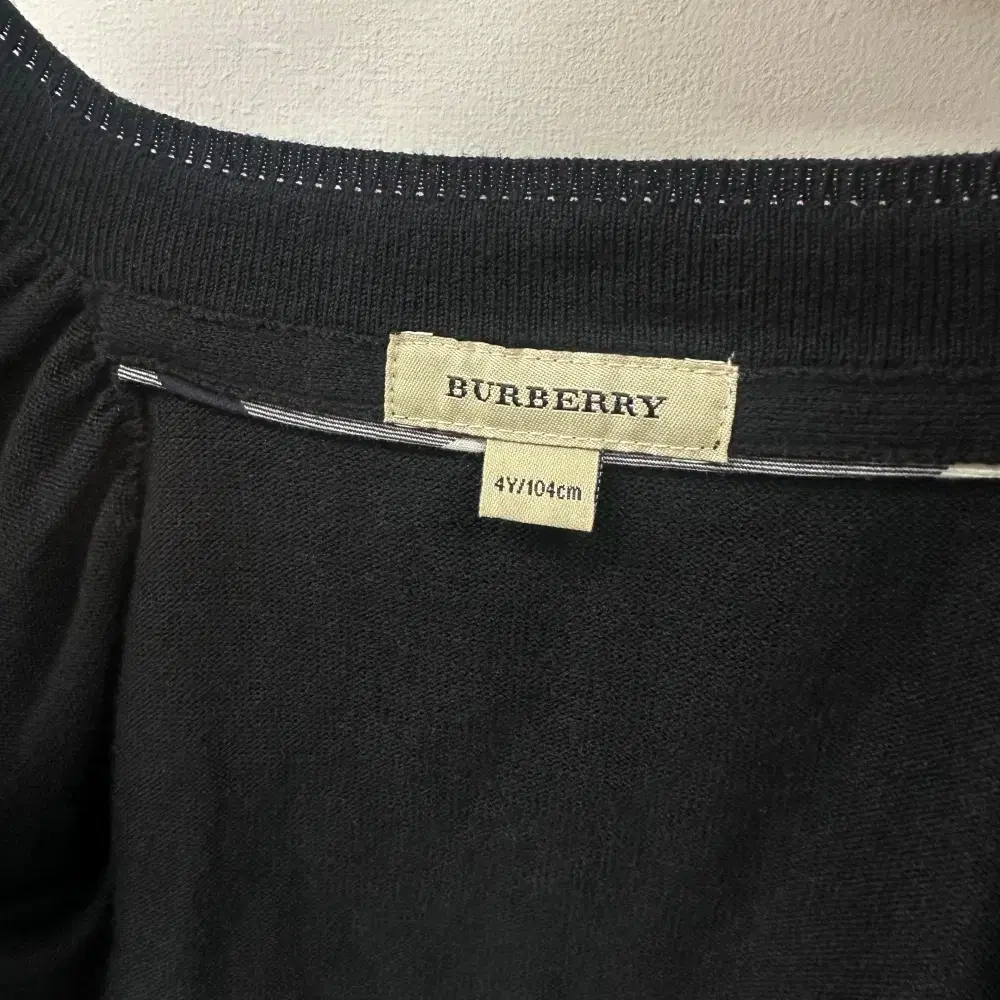 BURBERRY 버버리 키즈 가디건 4Y 104cm (정품) s196