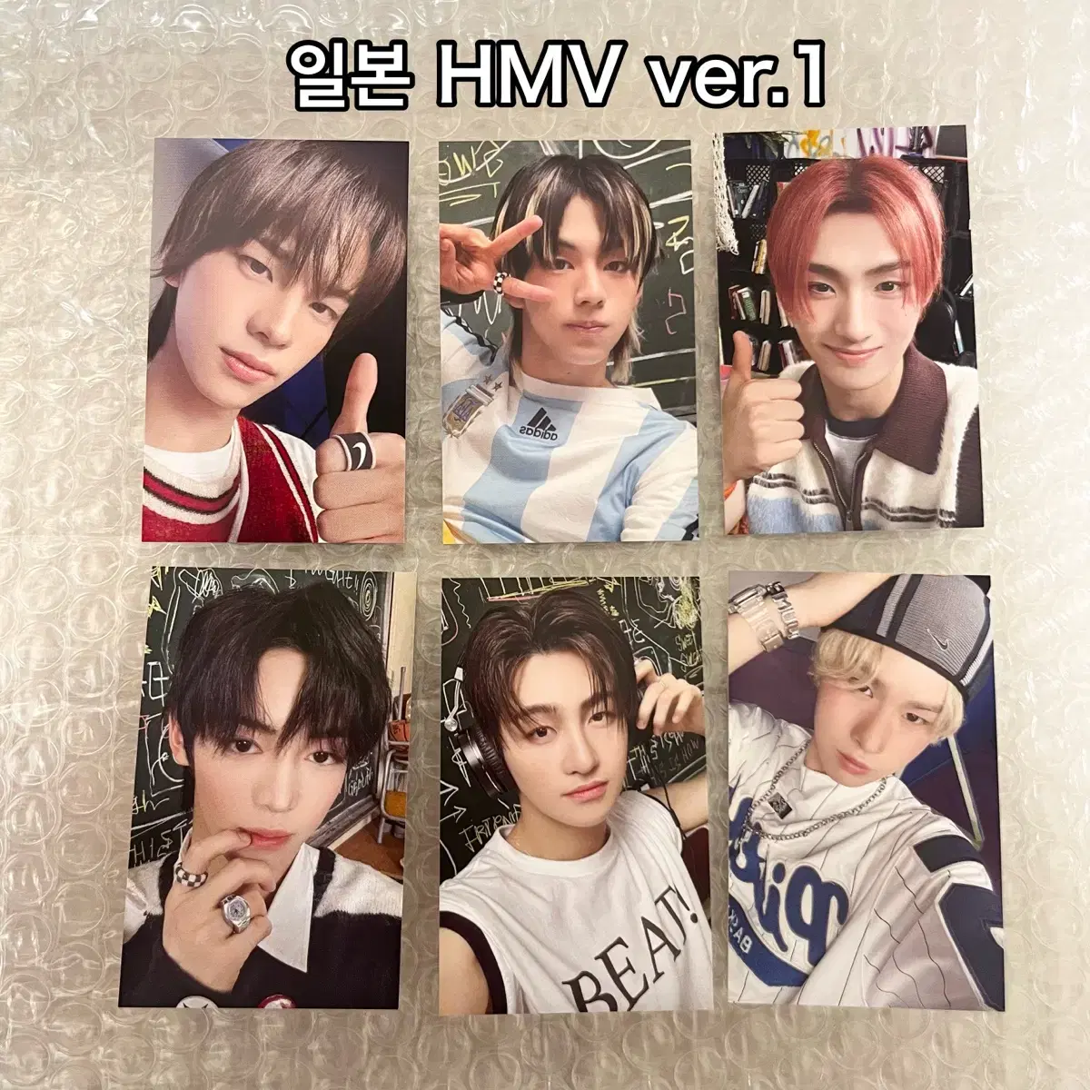 Tours TWS Japan HMV photocard ld WTS