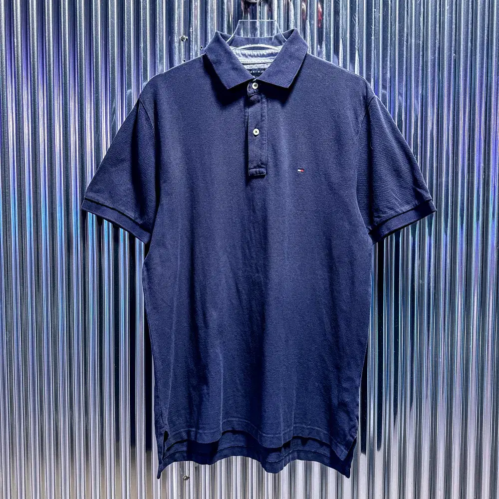 Tommy Hilfiger Cara Neck Short Sleeve PK Shirt (Domestic M) CC141