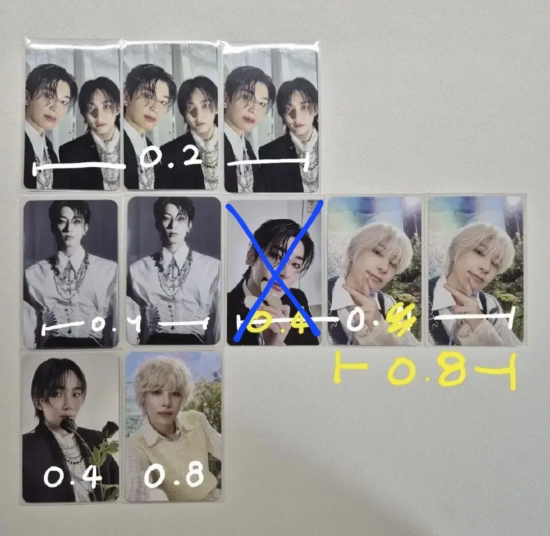 Seventeen Disman photocard sells (jeonghan wonwoo)