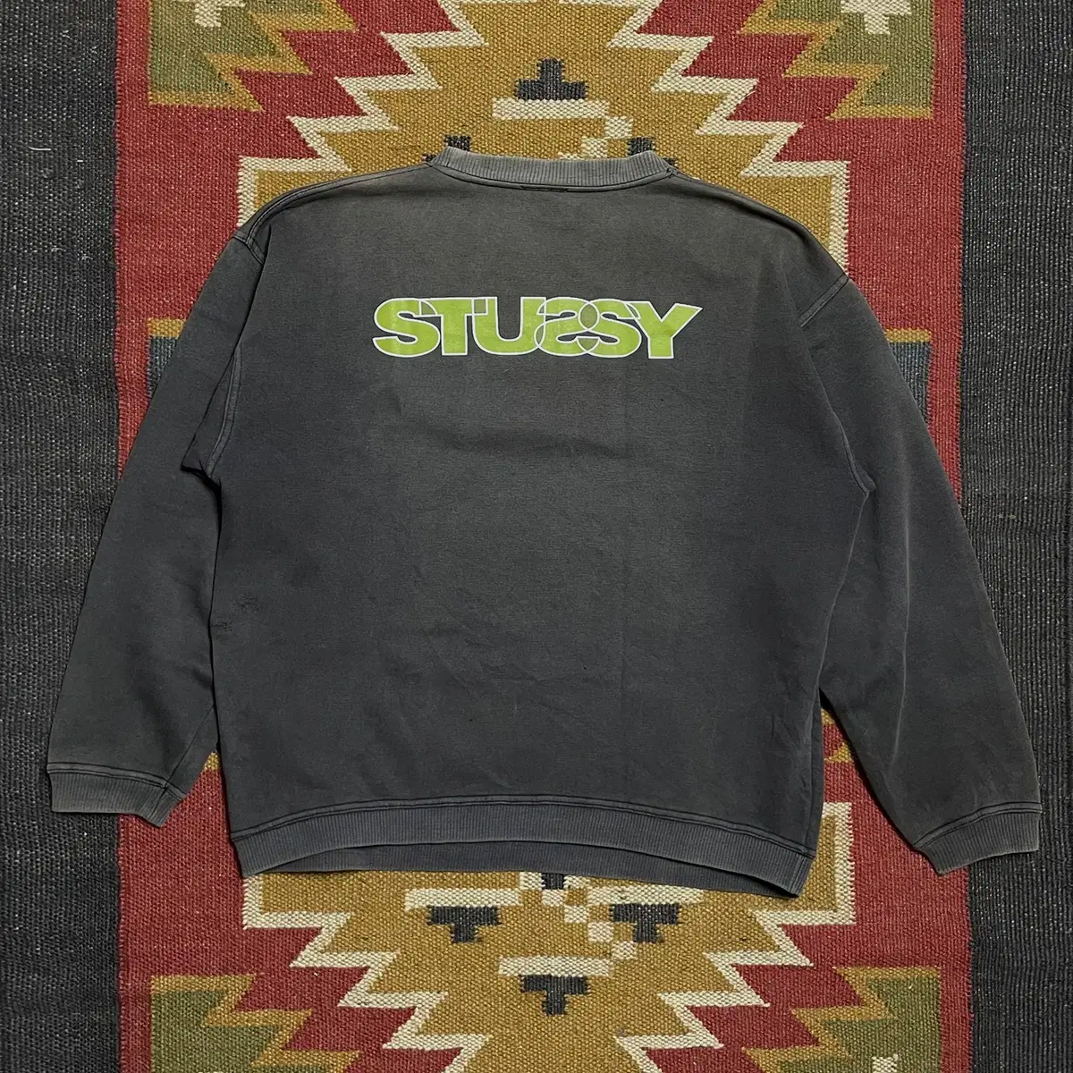 빈티지 00s 스투시 (Stussy) 크루넥 맨투맨