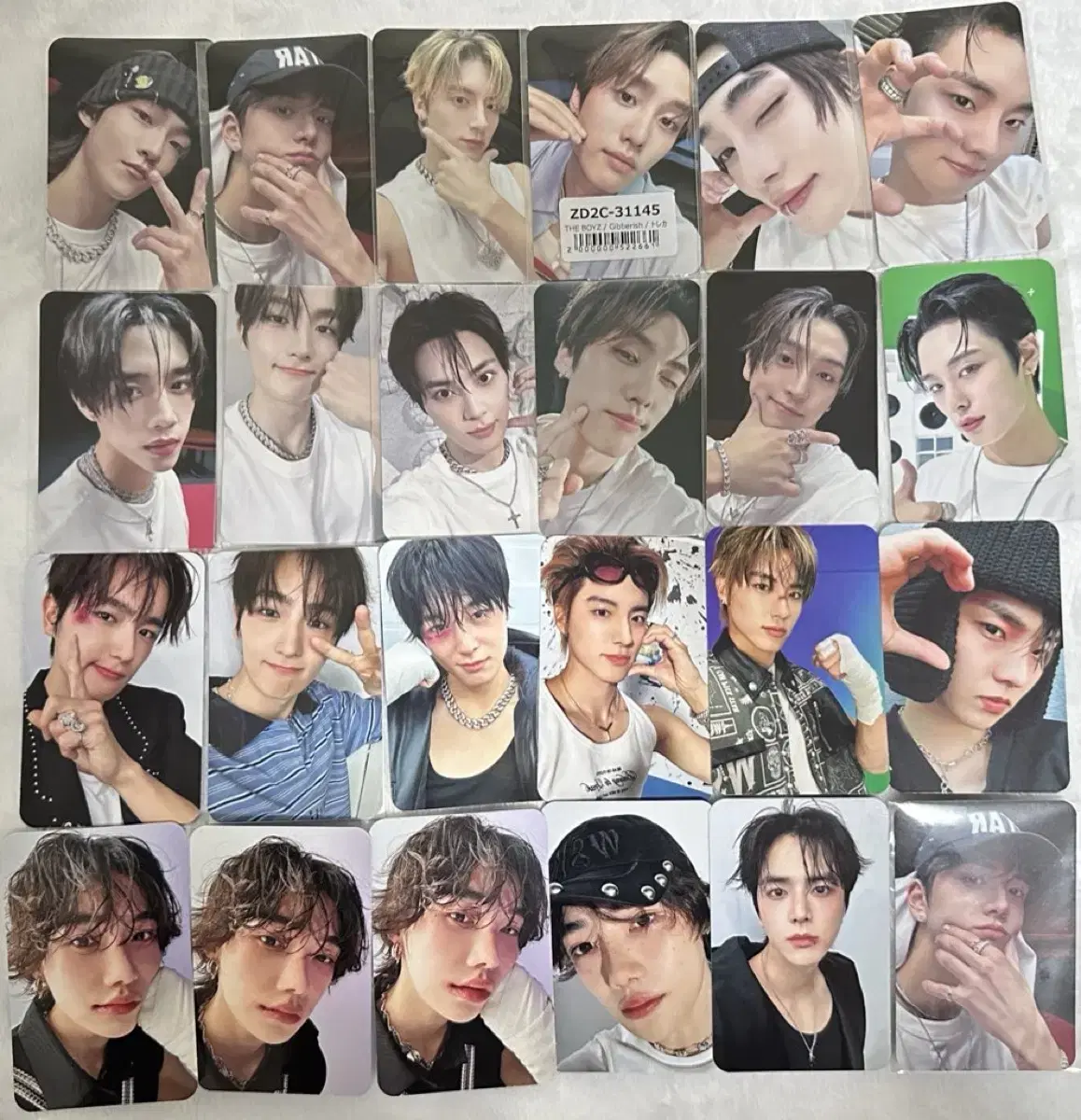 The Boyz Jibberish Japan album photocard