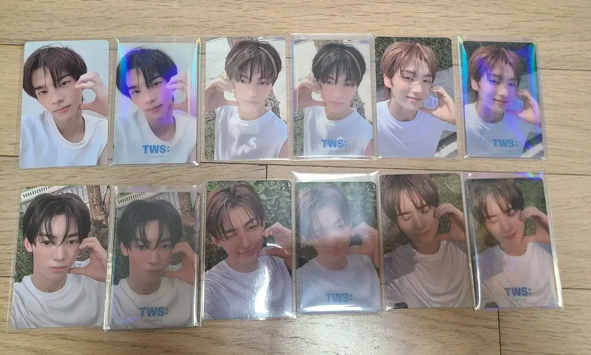 Tours Mini 2집 Summer Beat weverse pre-order benefit photocard Mirror set sold