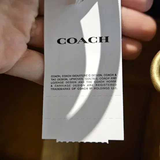 COACH 코치 핸드백 (새제품) 토드백 35 CR684 B4/BK