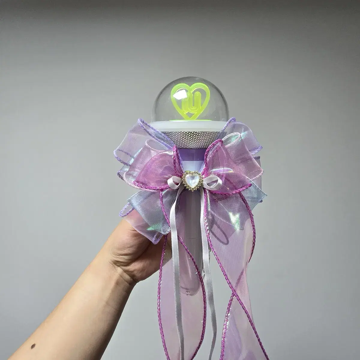 Idol lightstick Custom, lightstick Decorate, lightstick Ribbon