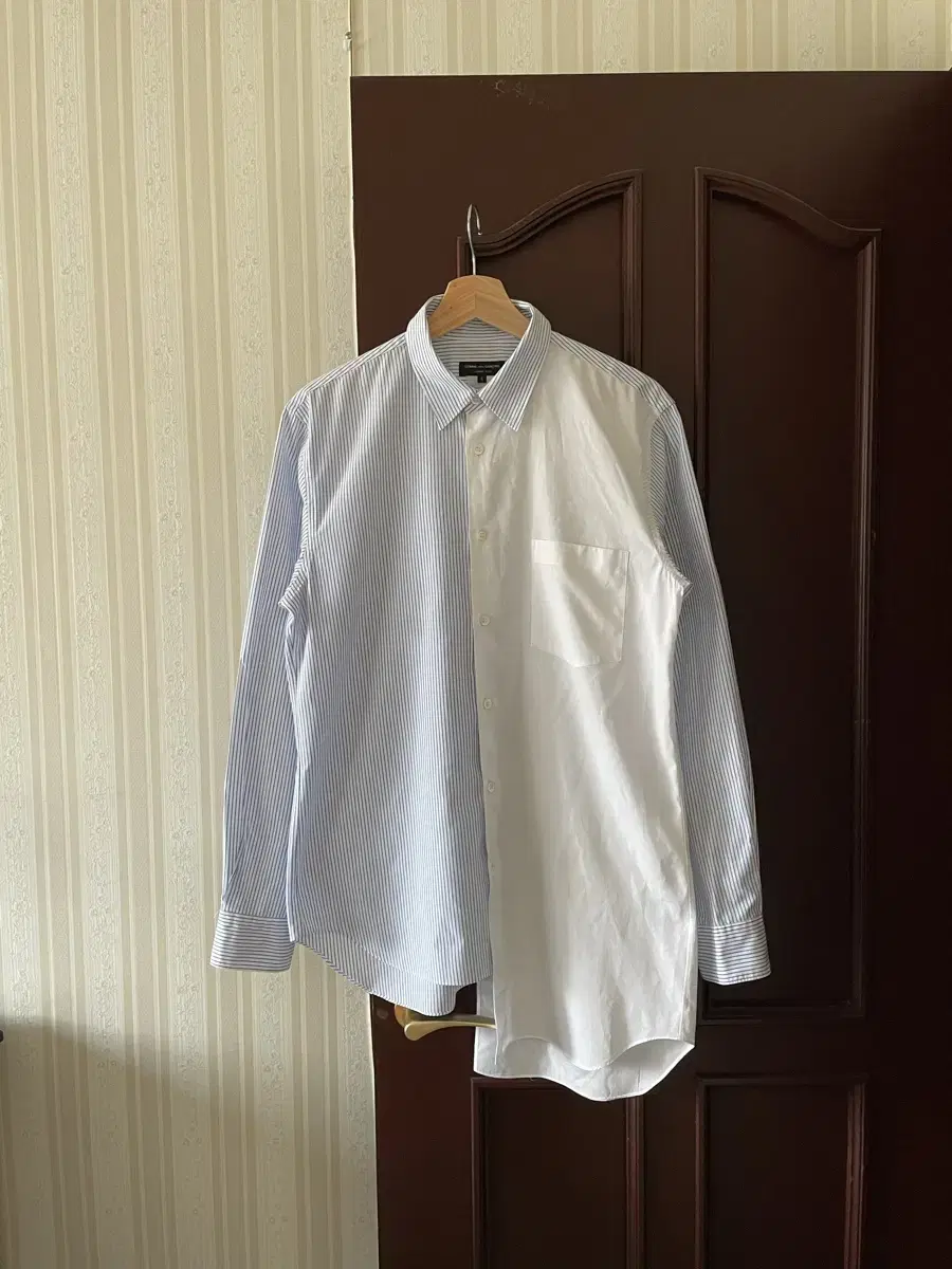 Comme des Garçons Homme Plus asymmetrical shirt