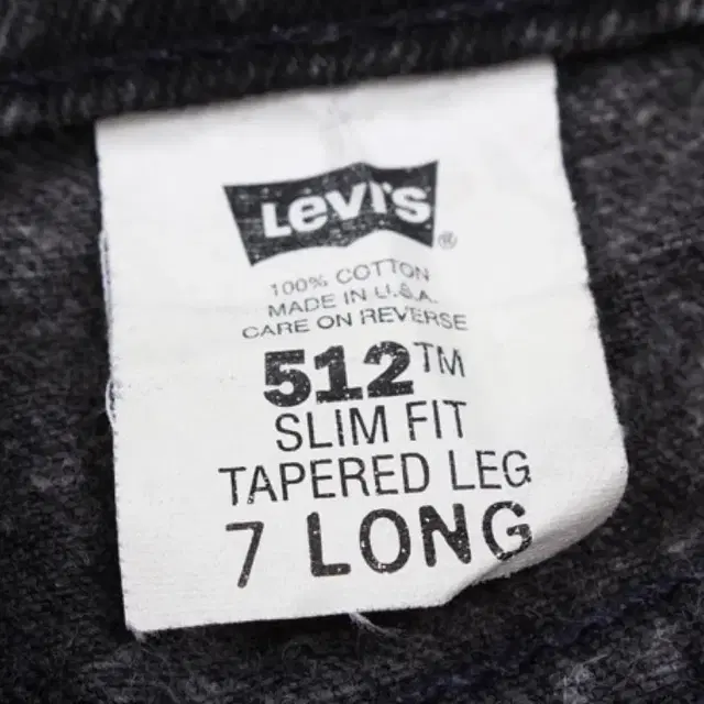 Levis 리바이스 512 빈티지 데님팬츠, 청바지