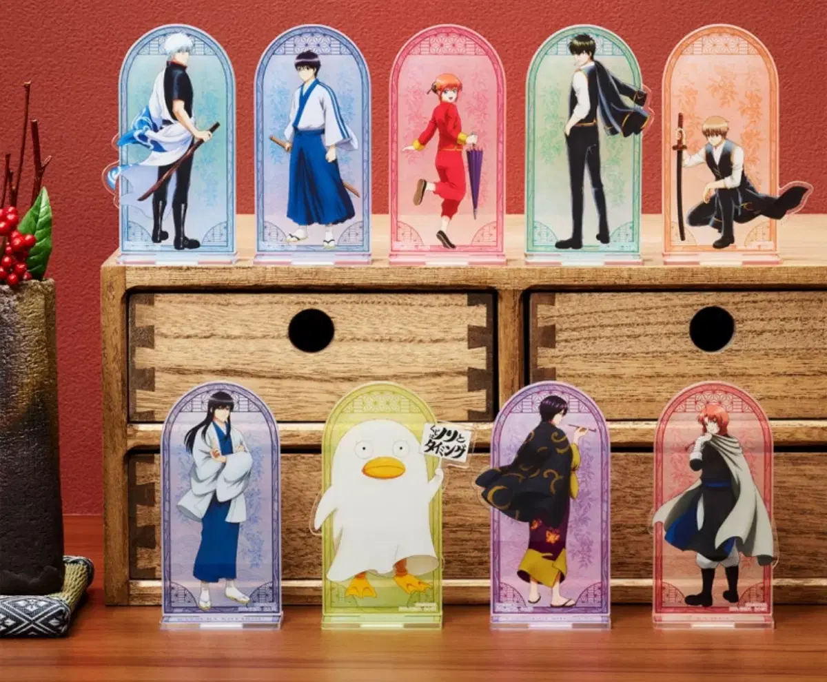 Gintama First Lottery Ichibankuji acrylic stand Kintoki