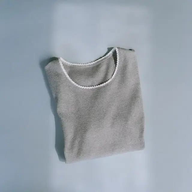 르로브 Jane Rib Top (gray)