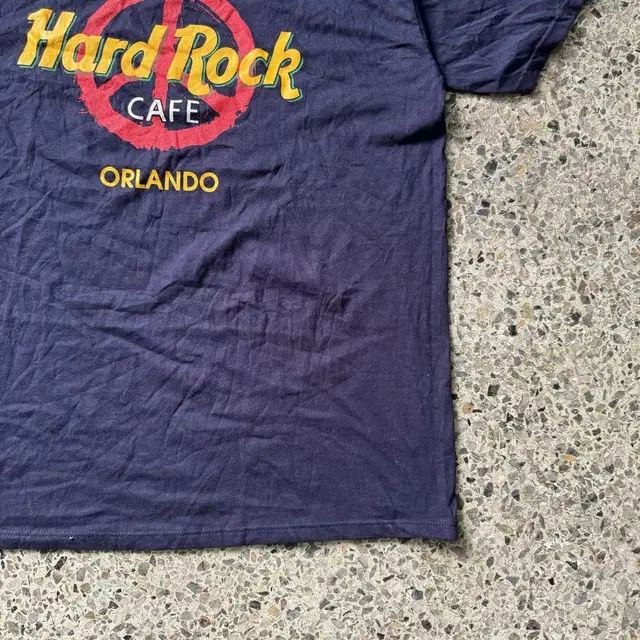 [L~XL] Hard Rock Cafe 하드락카페 로고 반팔티