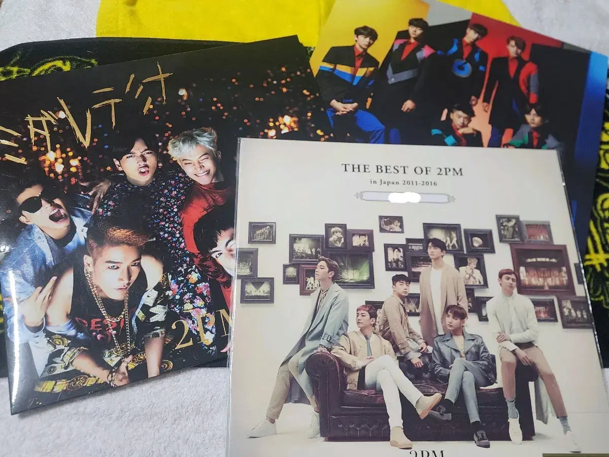 2pm lp사이즈 album 미타레,길티럽,The best of 2pm