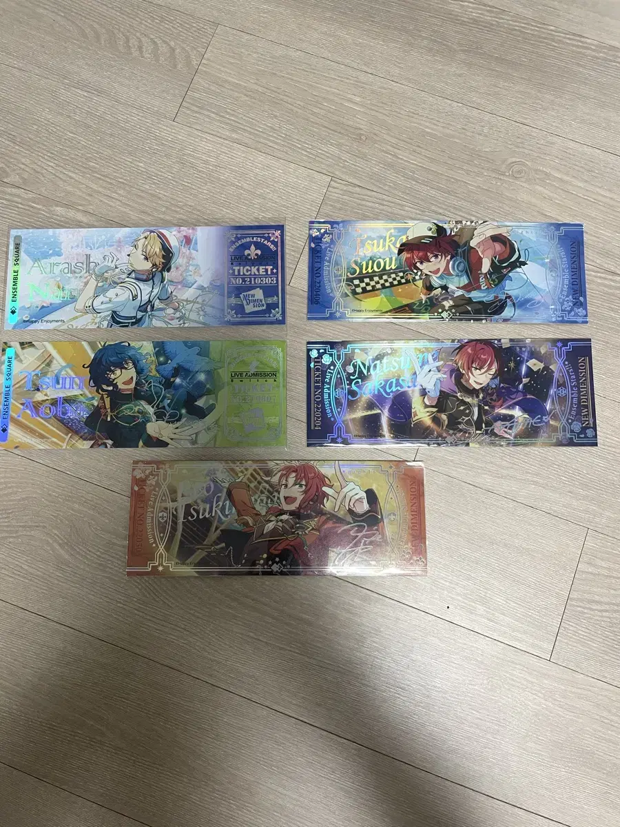 Anstar Arashi, Tsukasa, Tsumugi, Natsume, Leo Live Tickets