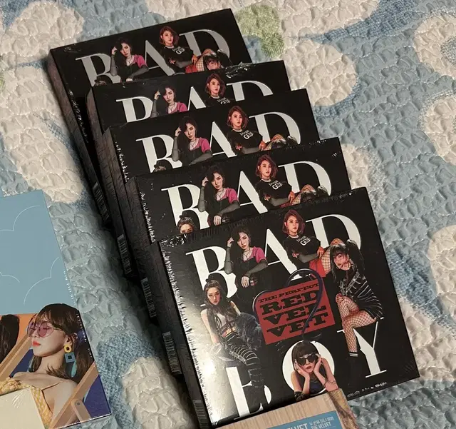 레드벨벳 배드보이 베드보이 bad boy 미개봉앨범 아이린슬기웬디조이예리