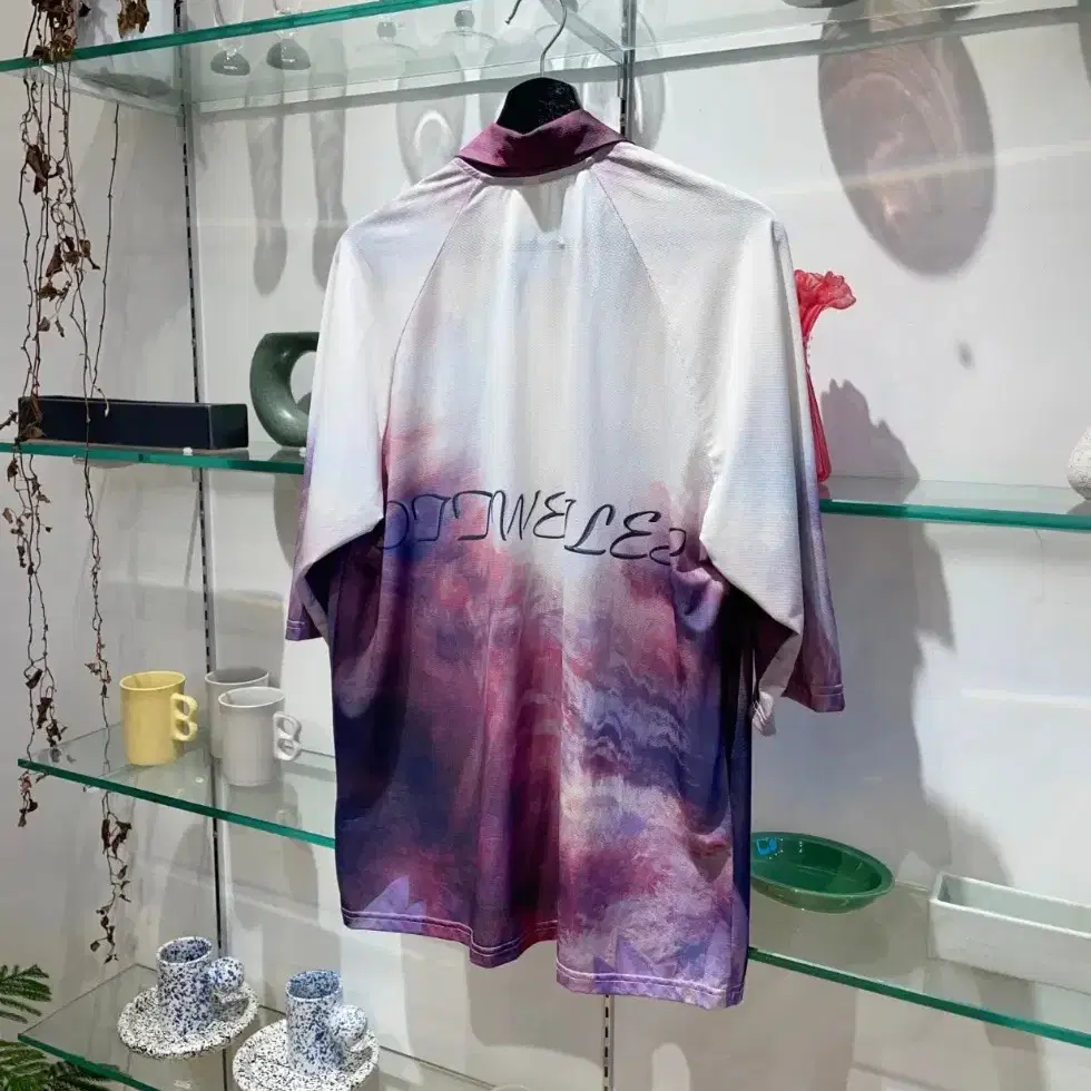 코트와일러 jersey zip shirt