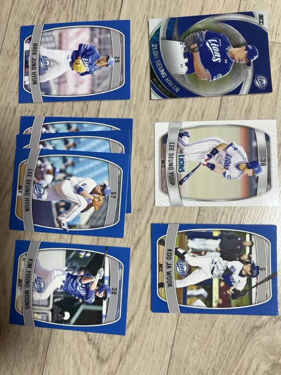 7-Eleven KBO Photo Card Samsung Lions