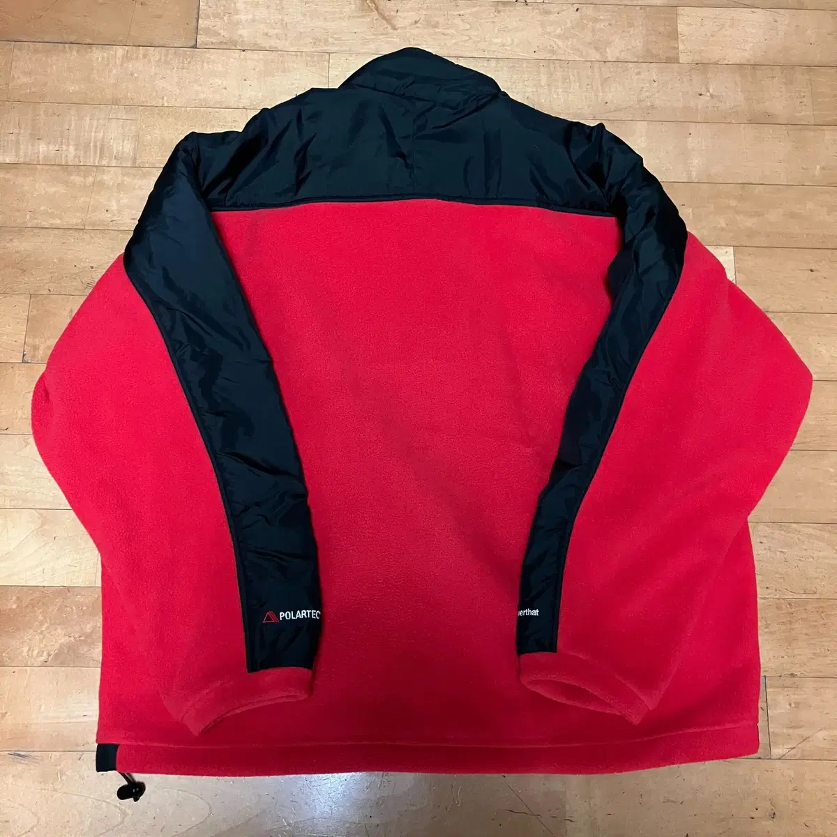 디스이즈네버댓 POLARTEC Fleece Jacket Red L