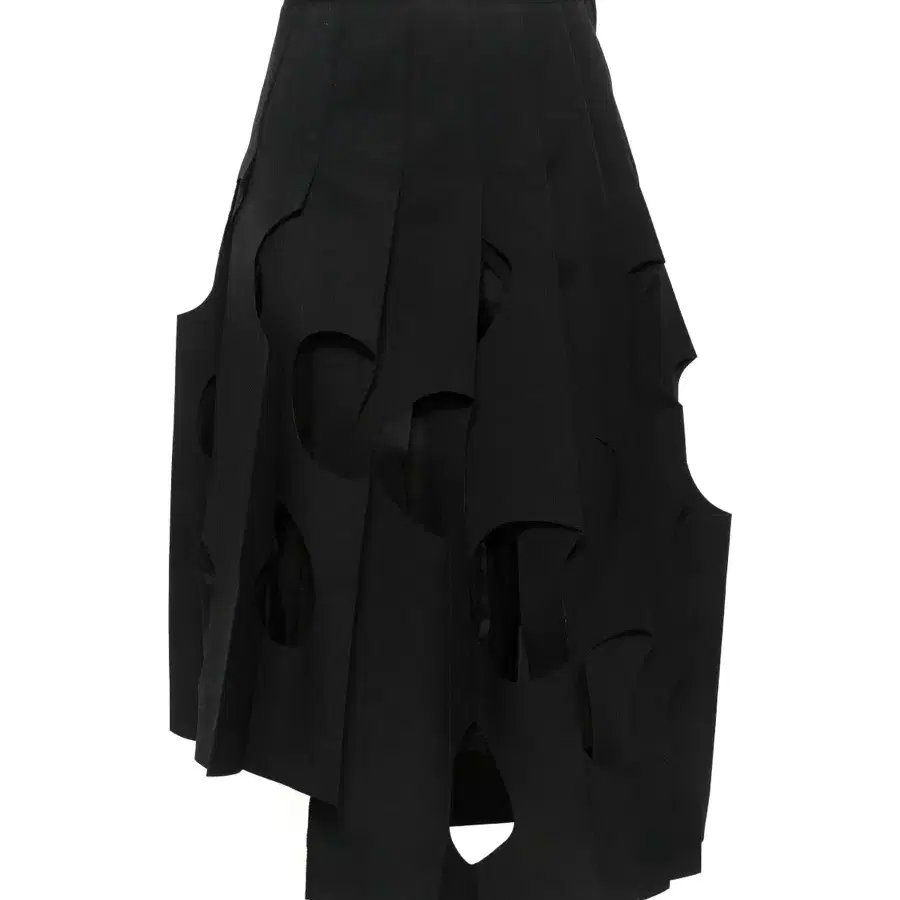 Comme des Garcons Cut-Out pleated Skirt