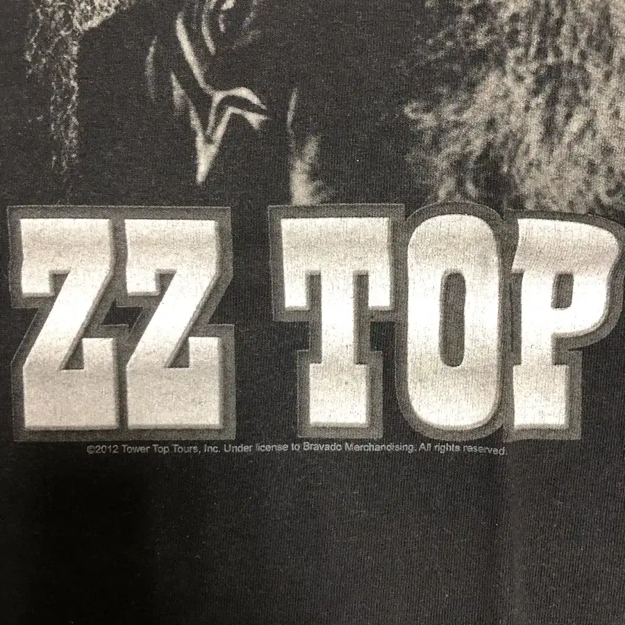 ZZ TOP 2013년 투어 밴드티셔츠 XL사이즈