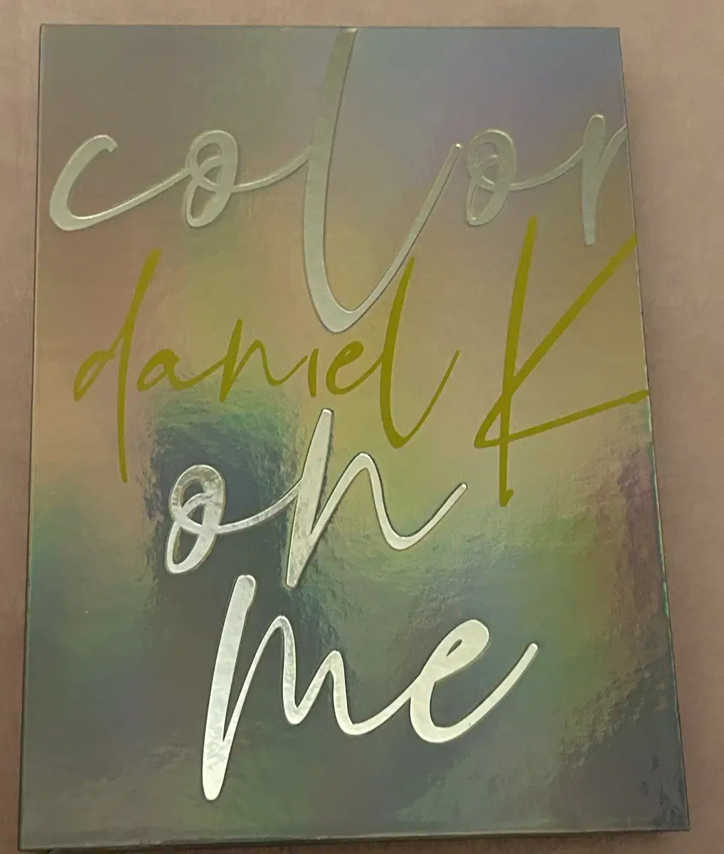 워너원 강다니엘 color on me 미니 앨범 포토북 cd 아이돌 굿즈