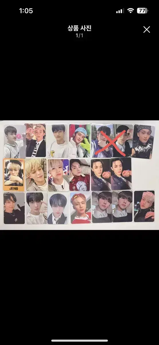 NCT Dream photocard Smoothies fanmeeting mark jeno jaemin photocard WTS