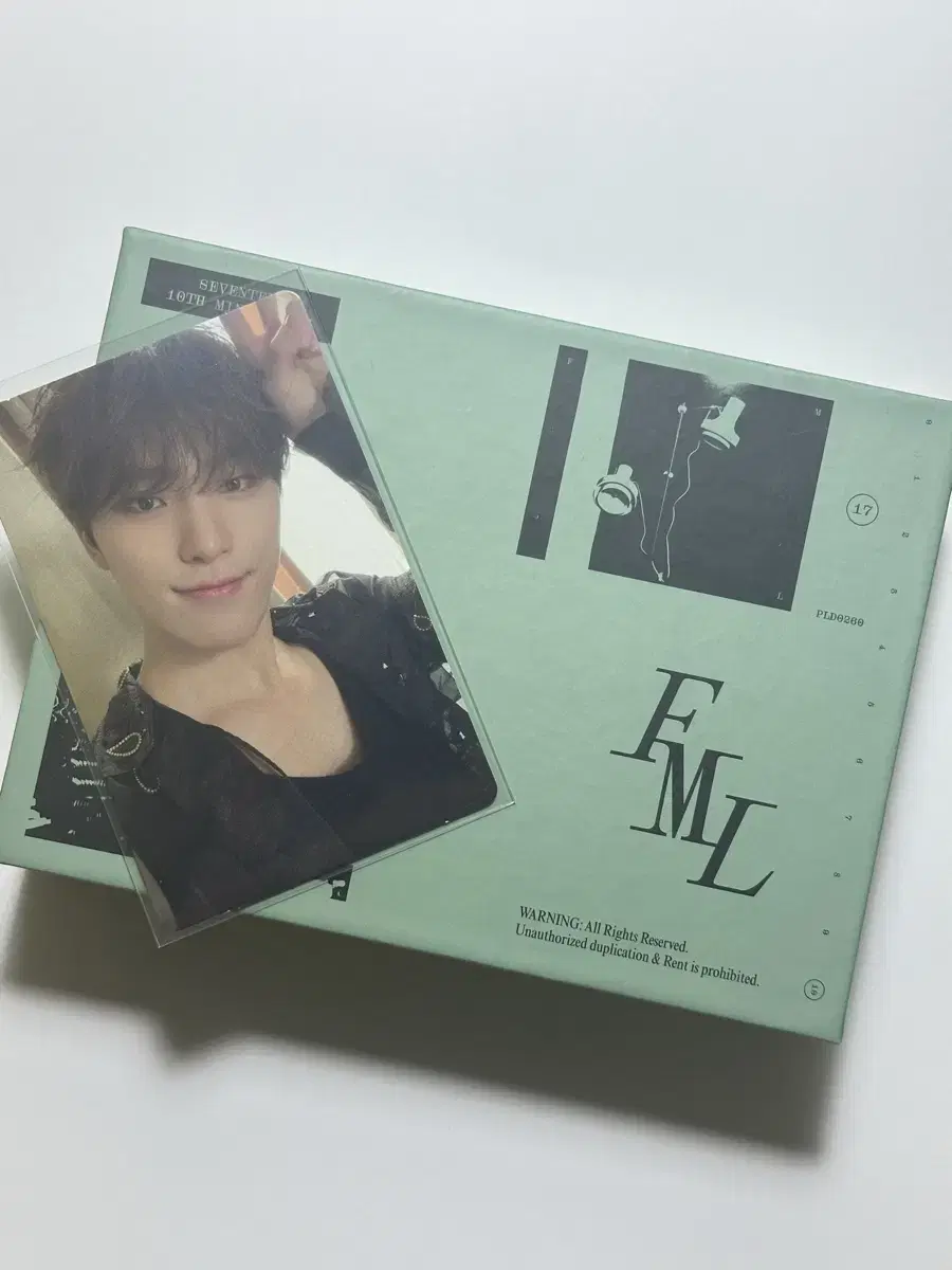 Seventeen dino FML album kihno Full Configuration kit Photocard