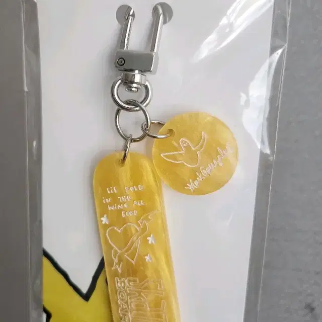 마크곤잘레스 Board Acrylic Keyring YEELOW