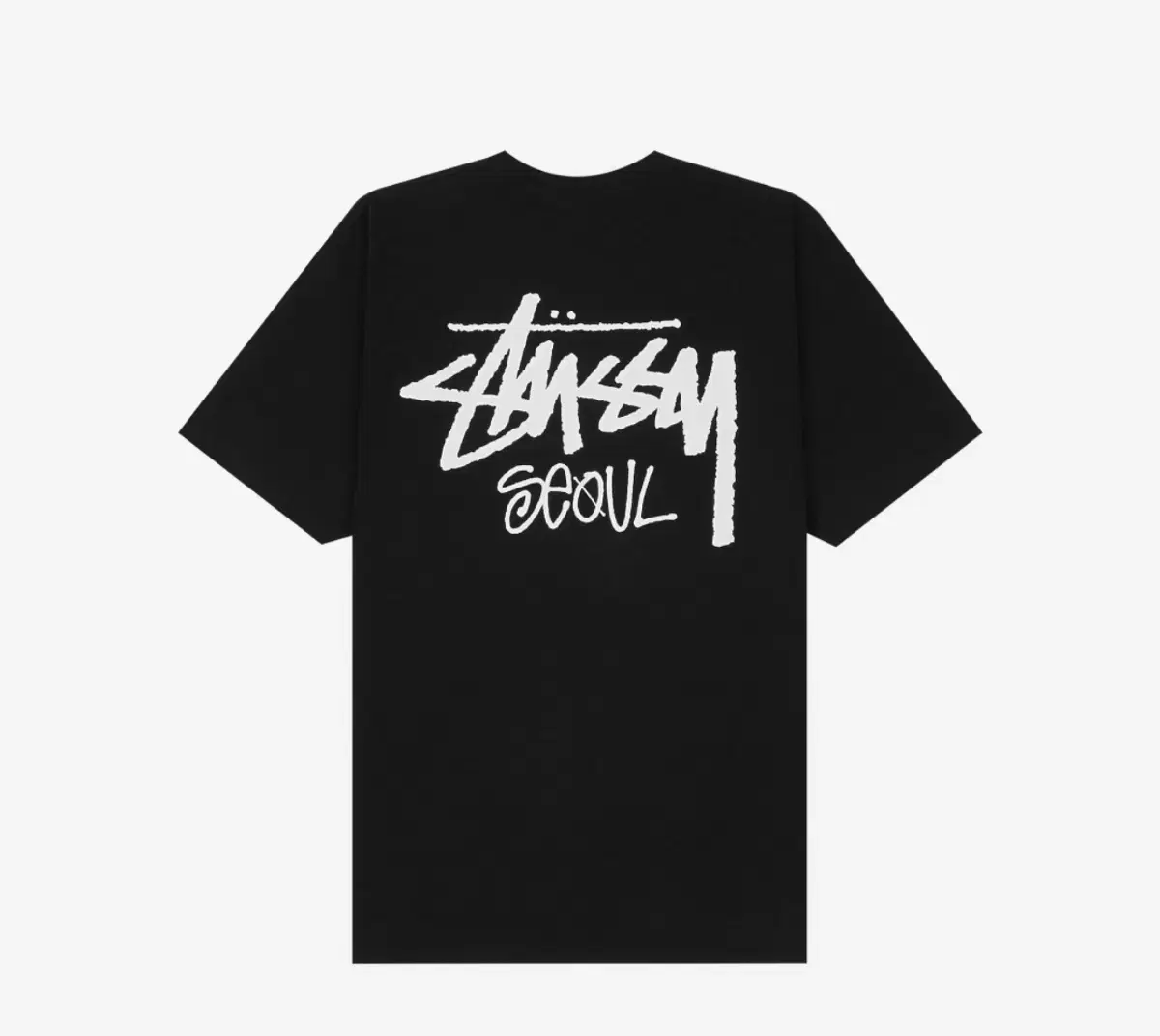 Stussy Stock Seoul T-Shirt Black