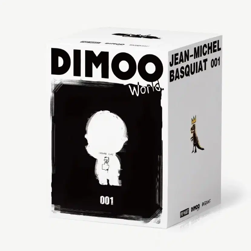 Dimoo X Jean-Michel Basquiat 001 FIgurin