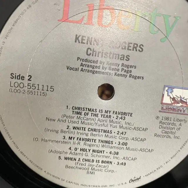 KENNY ROGERS LP / AA3379